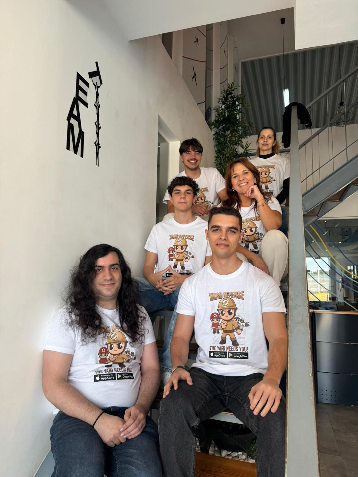 Yard Defense official merchandise t-shirt back